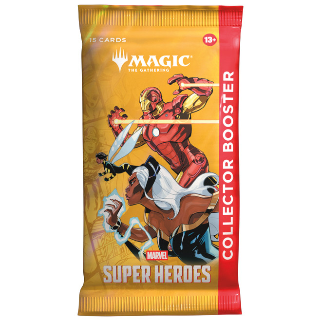 MAGIC THE GATHERING CCG MARVEL SUPER HEROES COLLECTOR BOOSTER PACK (#195166314075)
