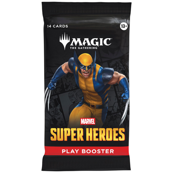 MAGIC THE GATHERING CCG MARVEL SUPER HEROES PLAY BOOSTER PACK (#195166313603)