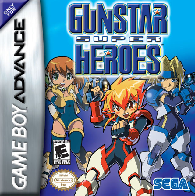 *USED* GBA GUNSTAR SUPER HEROES [BOX & MANUAL ONLY] (#470725770340)