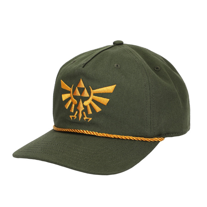 LEGEND OF ZELDA HYLIAN CREST OLIVE CAP (#198996698537)