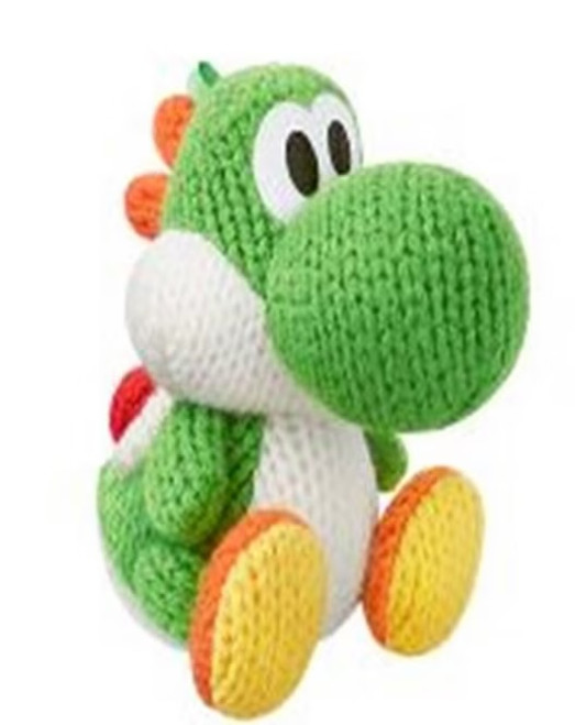 *USED* GREEN YARN YOSHI AMIIBO  (#045496892241)
