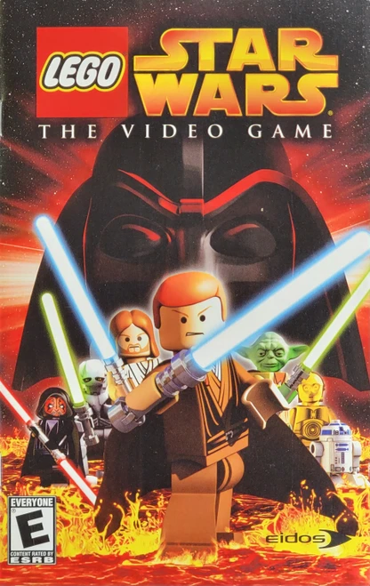 *USED* PS2 LEGO STAR WARS (MANUAL ONLY) (#408429071104)