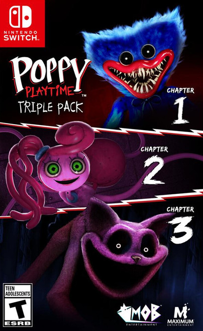 *USED* POPPY PLAYTIME TRIPLE PACK (#442758693286)