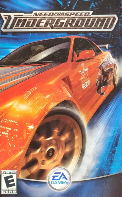 *USED* PS2 NEED FOR SPEED UNDERGOUND (MANUAL ONLY) (#407236099066)