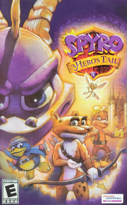 *USED* PS2 SPYRO A HERO'S TAIL (MANUAL ONLY) (#421866101180)