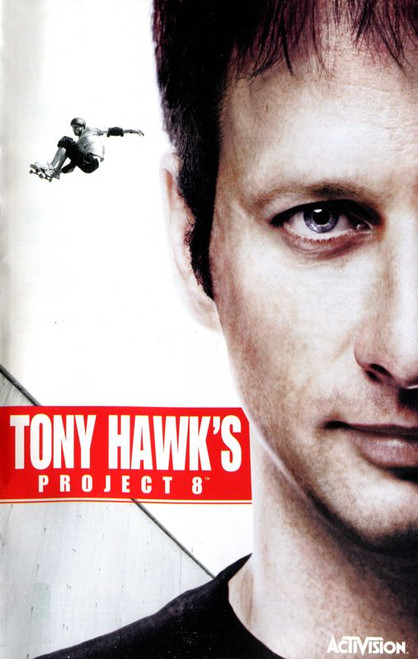 *USED* PS2 TONY HAWK'S PROJECT 8 (MANUAL ONLY) (#438855799426)