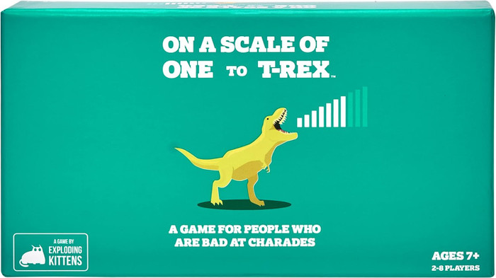 ON A SCALE OF ONE TO T-REX (#852131006242)