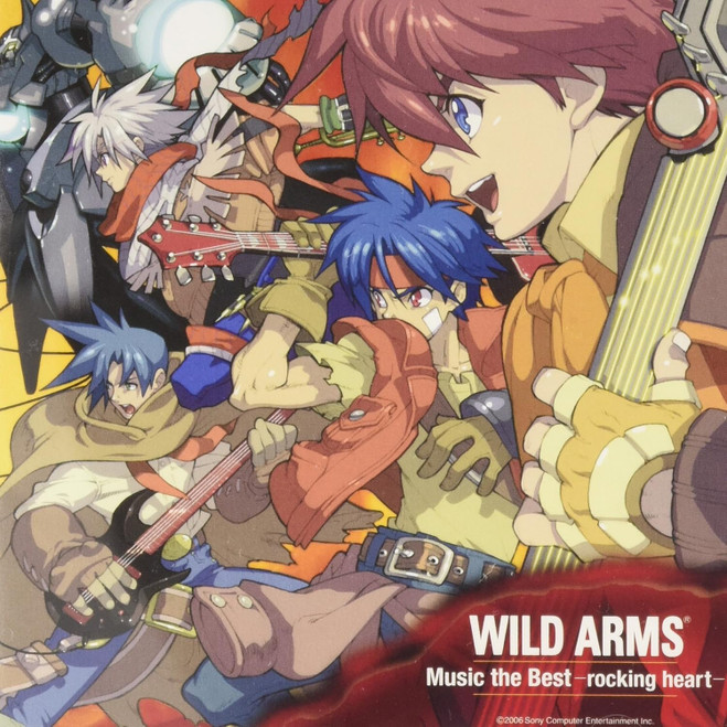 WILD ARMS THE BEST MUSIC ROCKING HEART CD SOUNDTRACK [IMPORT] (#4988003328511)