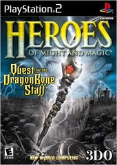 *USED* HEROES OF MIGHT AND MAGIC QUEST FOR DRAGON [E]