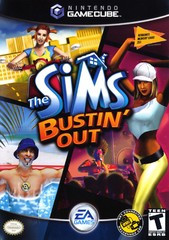 *USED* The Sims Bustin Out  (#014633147254)