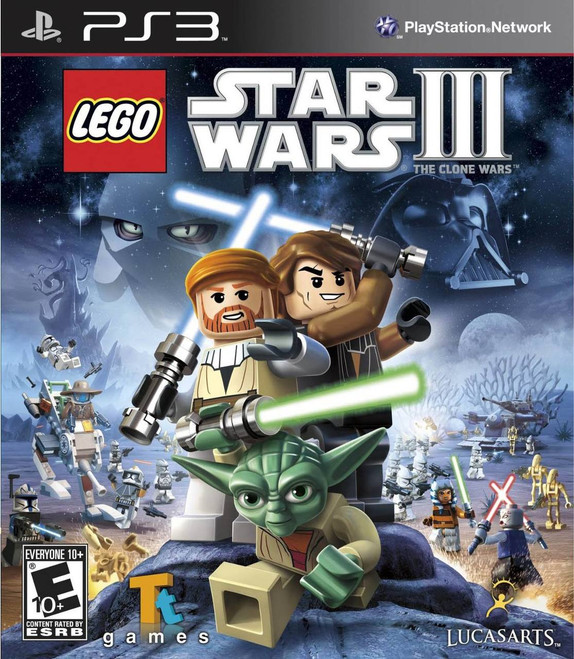 *USED* LEGO STAR WARS 3 THE CLONE WARS [E10] (#023272342388)