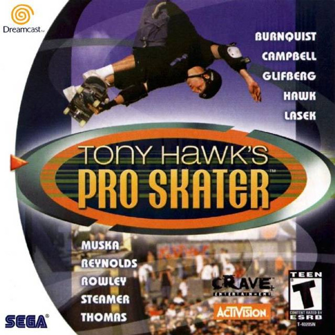 *USED* TONY HAWKS PRO SKATER (#650008799149)