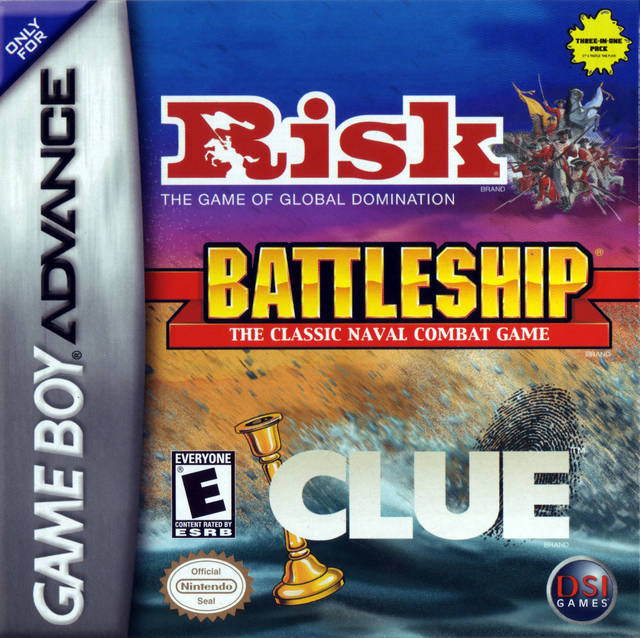 *USED* RISK/  BATTLESHIP/ CLUE [E] (#802068100452)