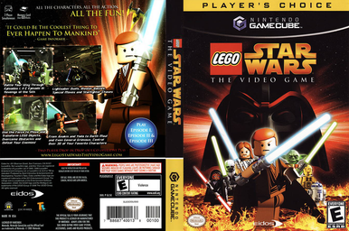 Lego Star Wars: The Video Game publishes by Eidos Interactive and