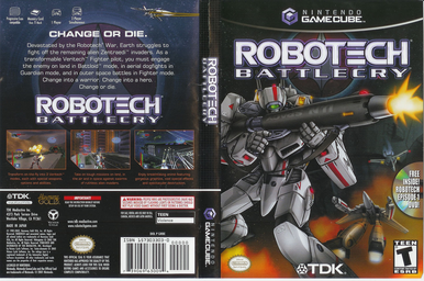 USED* GC ROBOTECH BATTLECRY (COVER ART ONLY) (#478563756113