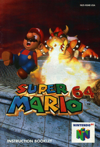 USED* N64 SUPER MARIO 64 (MANUAL ONLY) (#489222442339) - LEVEL UP