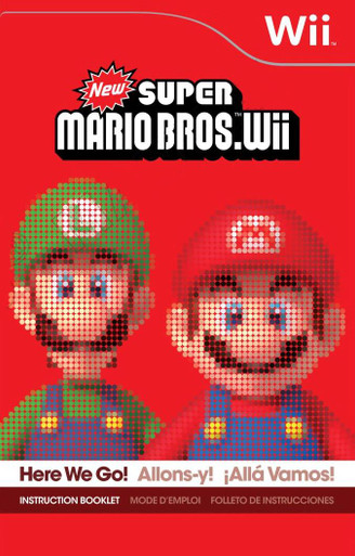 USED* WII NEW SUPER MARIO BROS WII (MANUAL ONLY) (#471815571588