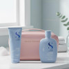 Alfaparf Semi Di Lino Density Shampoo & Conditioner With FREE BeautyFeatures Vanity Bag - Pink 2