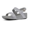 FitFlop Lottie Glitz Sandal Silver UK 4