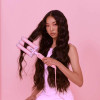 Mermade Hair pro waver 32mm assinatura rosa