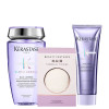 Kerastase Blond Absolu Shampoo & Conditioner Duo with FREE Micro Fibre Hair Towel