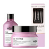 L'Oréal Professionnel Liss Unlimited Shampoo & Mask With FREE Detangling Hairbrush