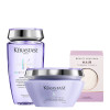Kérastase Blond Absolu Bain Lumiere & Mask Duo With FREE Hair Towel