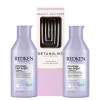 Redken Blondage High Bright Shampoo & Conditioner Duo With FREE Detangling Hairbrush