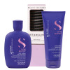 Alfaparf Blonde Shampoo & Conditioner Duo with FREE Vent Hairbrush