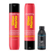 Matrix Glow Mania Shampoo 300ml + Glow Mania Color Protecting Conditioner 300ml PLUS FREE Total Results Dark Envy Conditioner 50ml
