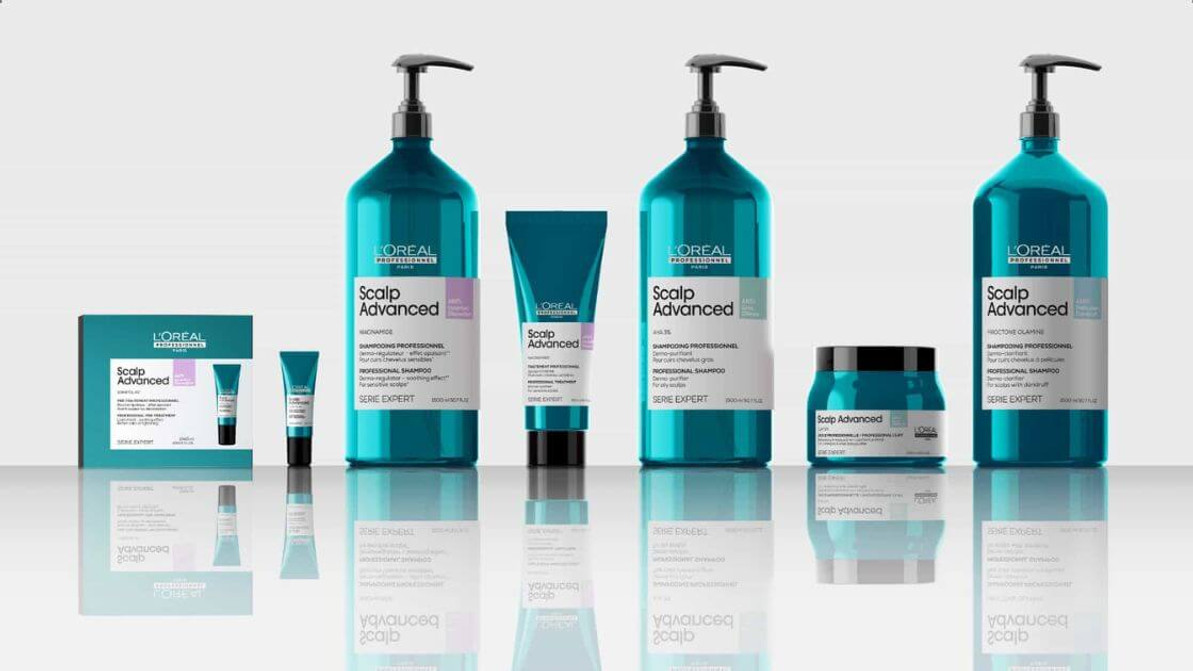 Introductie van het nieuwe l'oréal professionnel serié expert scalp advanced assortiment! 