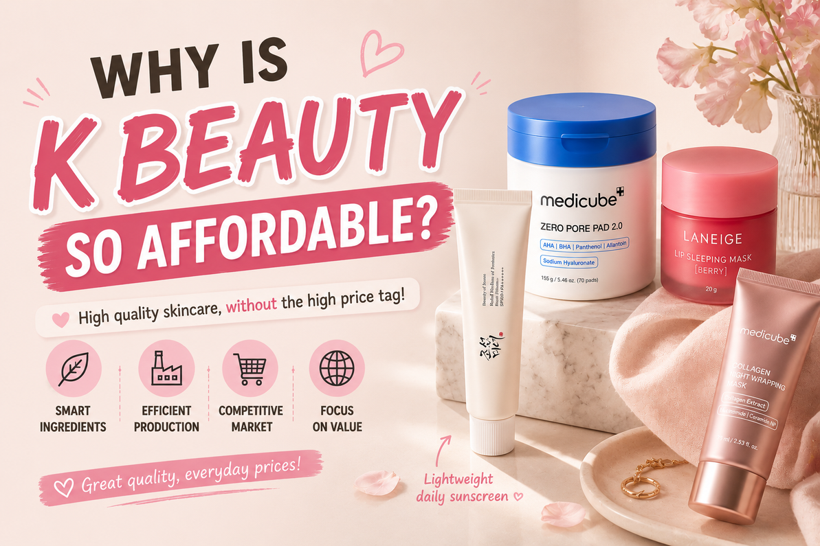 Why is K-Beauty So Affordable?