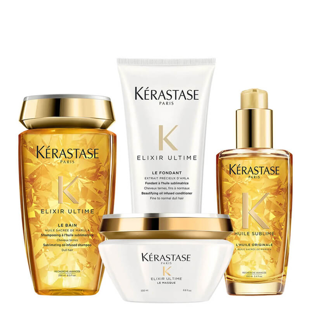 KÉRASTASE ELIXIR ULTIME FONDANT ELIXIR ULTIME SHINE-ENHANCING CONDITIONER  FOR DULL HAIR - Balsamo - - - Zalando