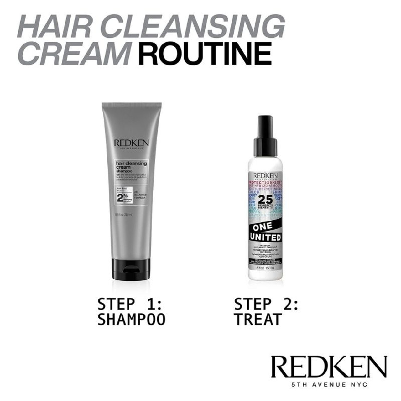 Redken Hair Cleansing Cream 300ml  LOOKFANTASTIC