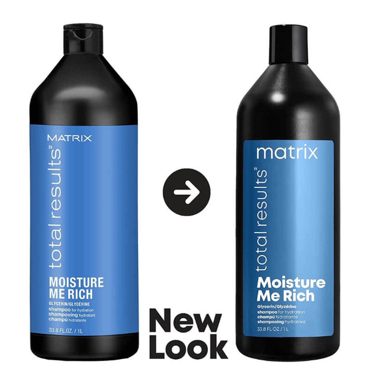 Matrix Total Results Moisture Me Rich Shampoo 1 litro : BeautyFeatures .es