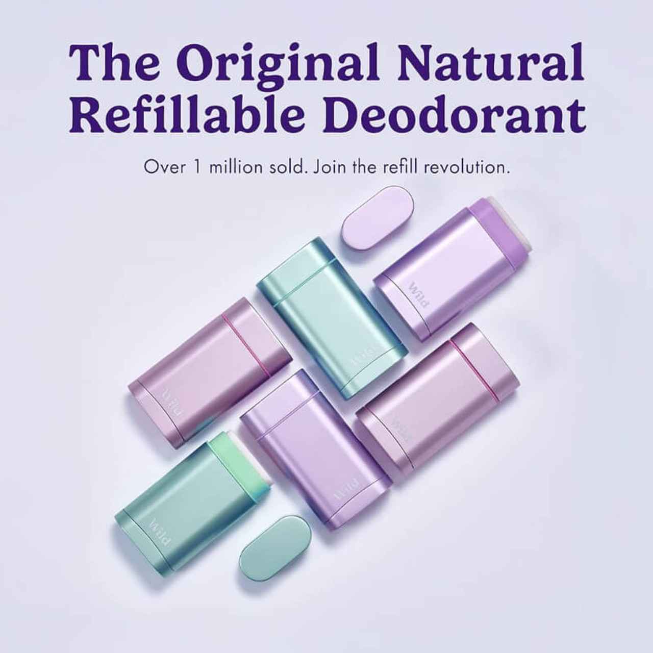 How to fill/refill your Wild refillable deodorant case