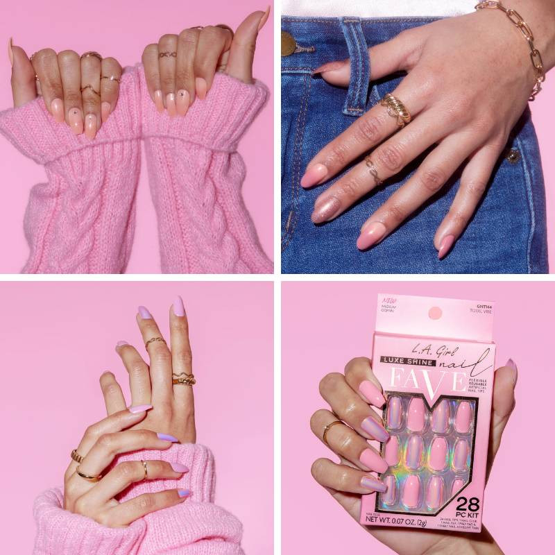 LA Girl Nagelspitzen Luxe Shine Nail Fave knstliche Nagelspitzen:  BeautyFeatutes.ie