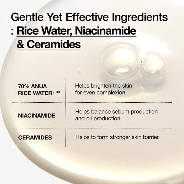 Anua Rice 70 Glow Milky Toner 250ml 2
