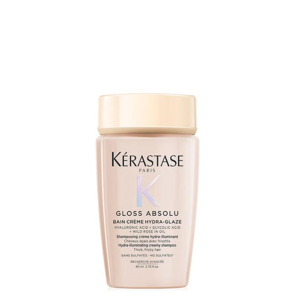 Kérastase Gloss Absolu Bain Crème Hydra-Glaze Shampoo For Thick Frizzy Hair 80ml