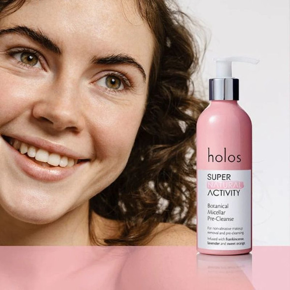 Holos Super Natural Activity Botanical Miscellar Pre-Cleanse 200ml 2
