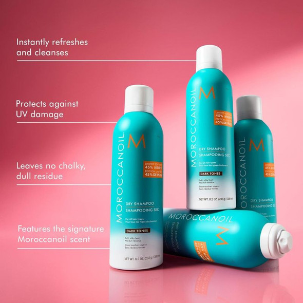 Moroccanoil - Dry Shampoo Dark Tones 323ml JUMBO 2