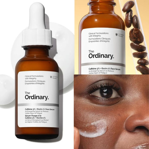 The Ordinary Caffeine 3% + Escin 1% Brightening & Energizing Face Serum 30ml 2