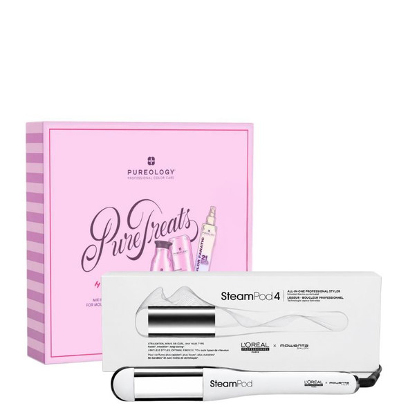 L'Oreal Professionnel Steampod 4.0 With FREE Pureology Hydrate Gift Set