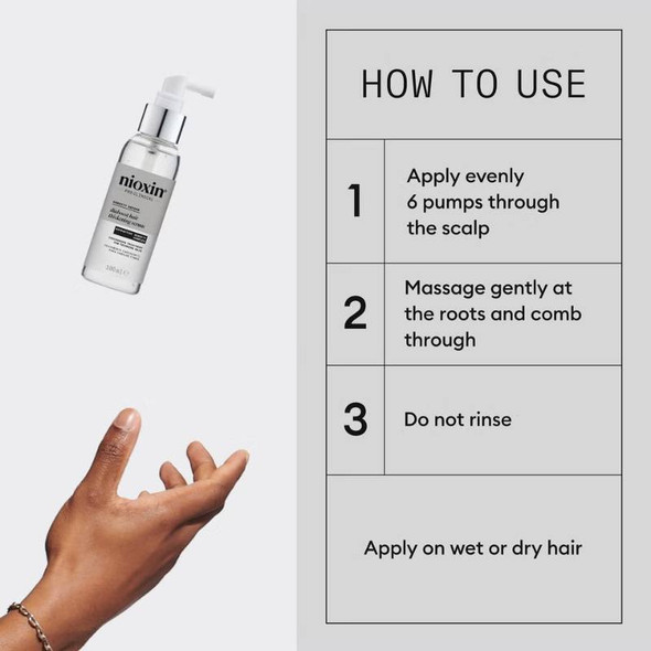 Nioxin Density Defend Diaboost Hair Thickening Leave-In Scalp Treatment Serum 100ml 2