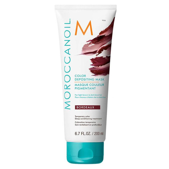 Masque déposant couleur Moroccanoil - bordeaux 200ml