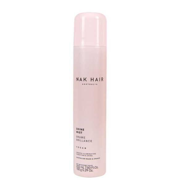 NAK Hair Shine Mist Brume Brilliance 222ml (Vegan)
