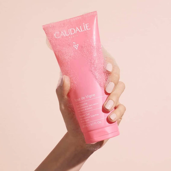 Caudalie gel de ducha rosa de vigne 200ml