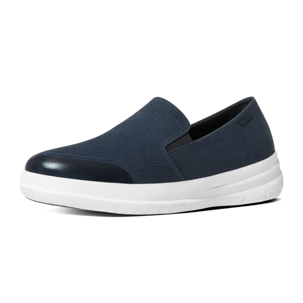 FitFlop Baskets à enfiler Sporty Pop Skate - Marine UK4