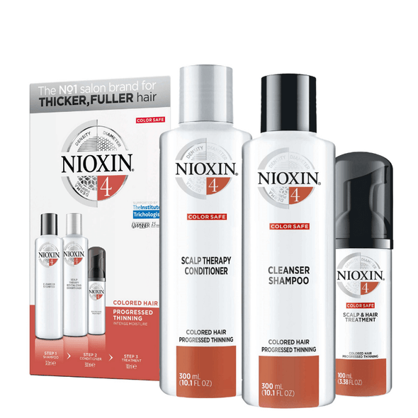 Nioxin loyaliteitssysteem kit 4 (verdunnen, fijn, behandeld)