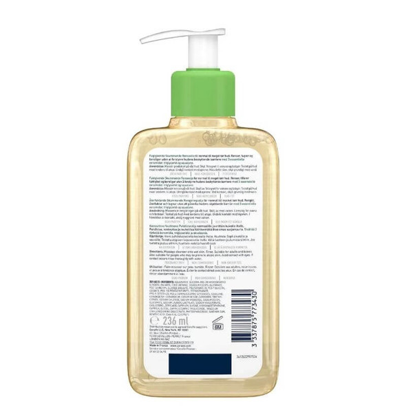 Óleo de limpeza espumante hidratante CeraVe - 236ml